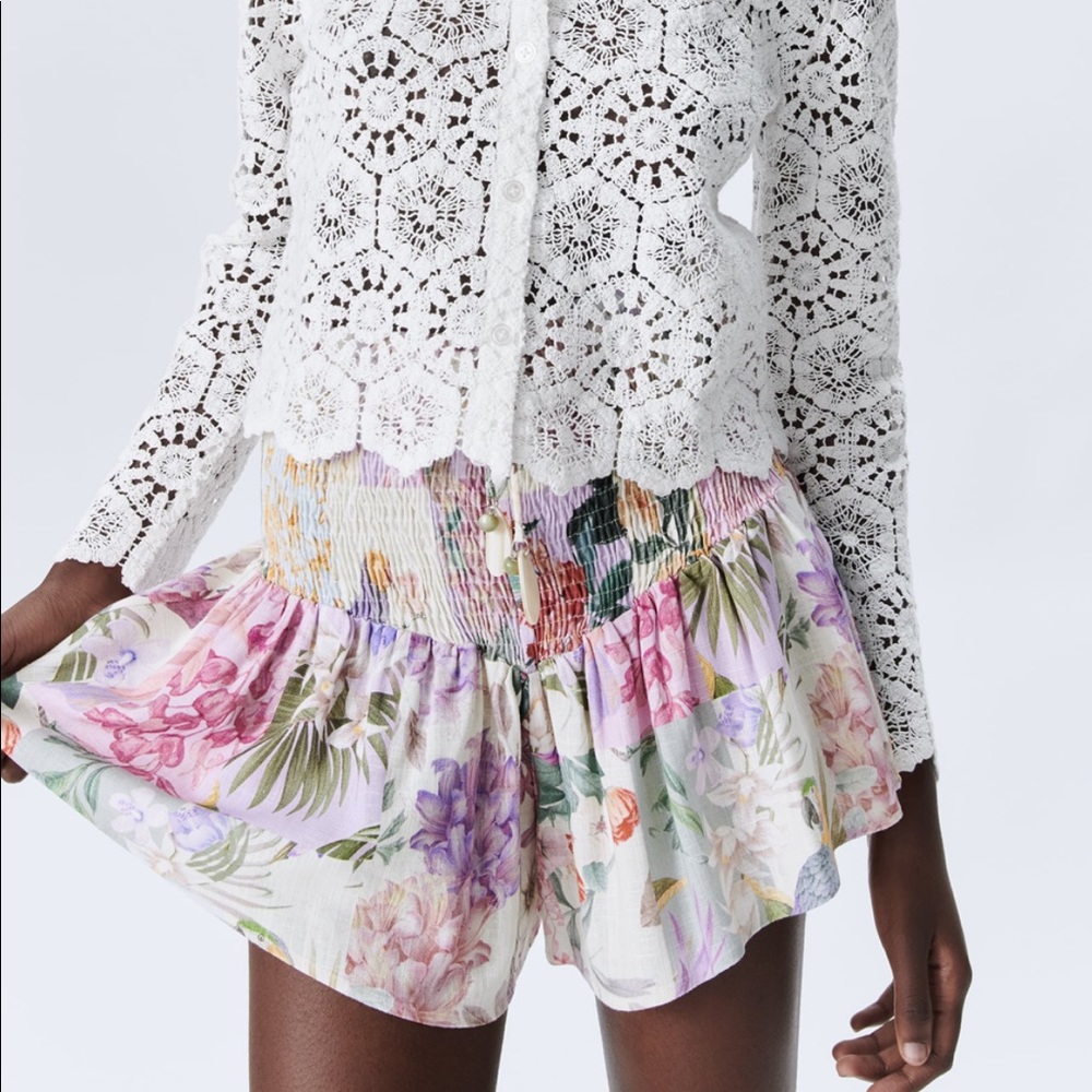 Zara printed shorts - multicolored NEW WITH TAGS